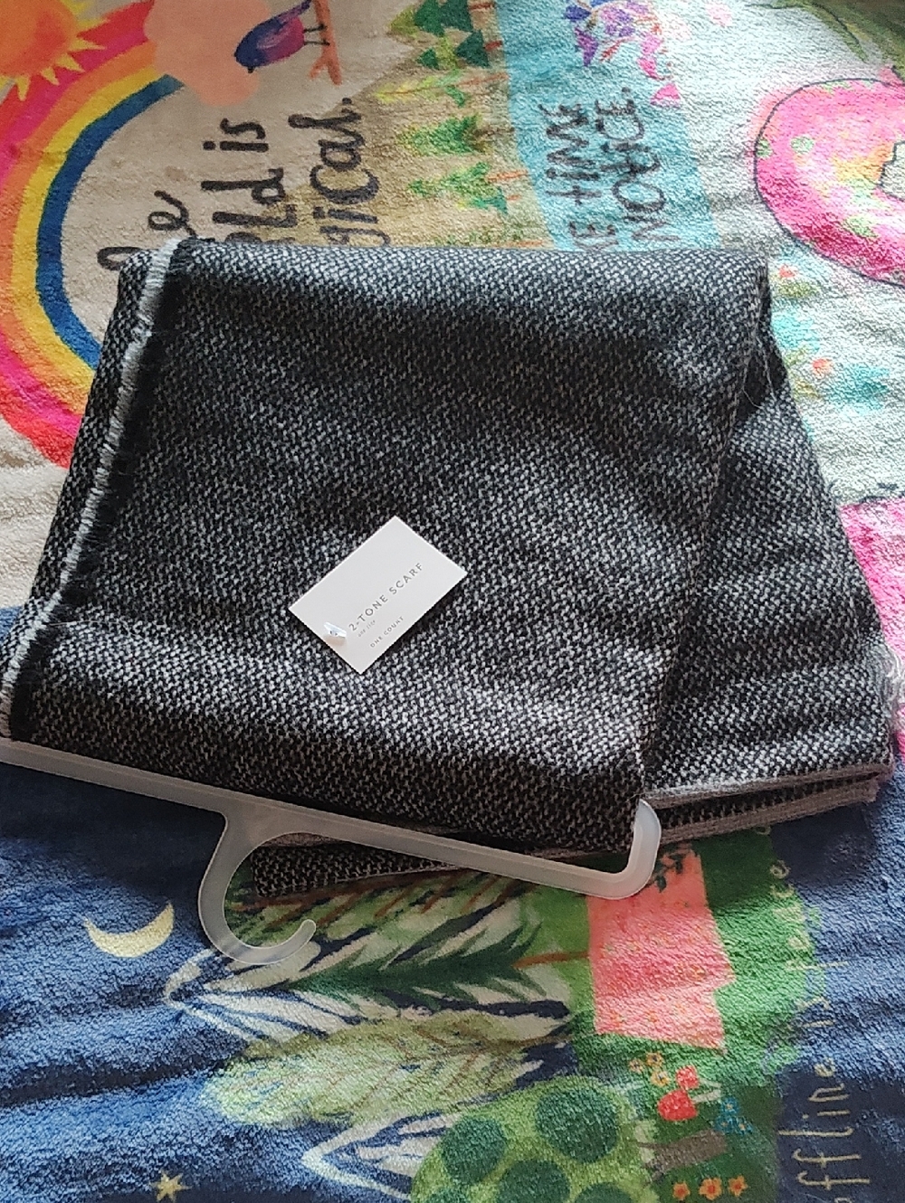 WOMEN: 2-TONE SCARF